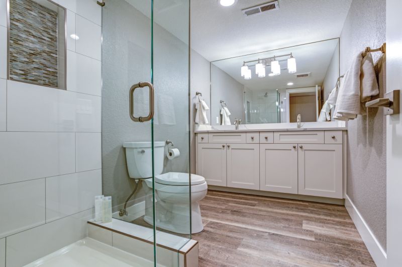 Bathroom with Vinyl Flooring